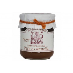 confettura extra di pere e cannella 220 gr