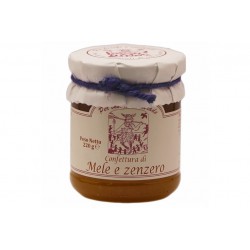 confettura di mele e zenzero 220 gr