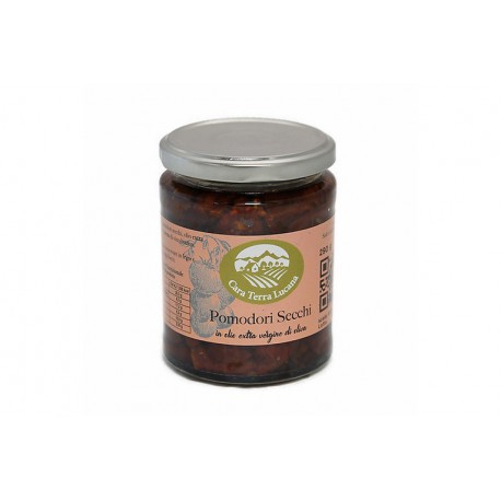pomodori secchi in olio evo 270 gr