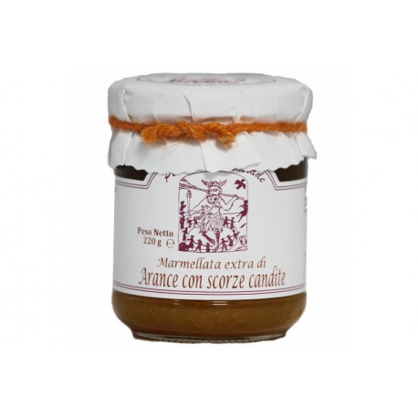 Marmellata extra di arance 220 gr