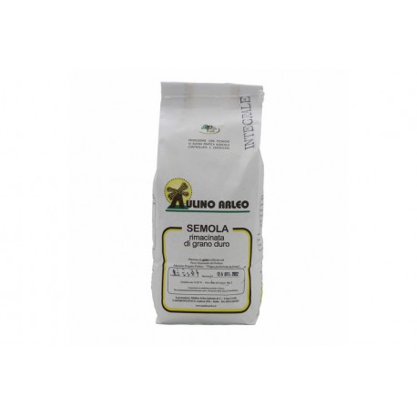 semola rimacinata di grano duro integrale 1 kg