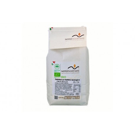 farina di farro dicoccum biologica 1 kg
