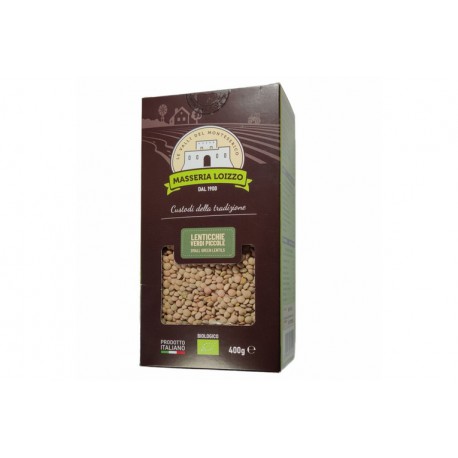 lenticchie verdi piccole bio 400 gr