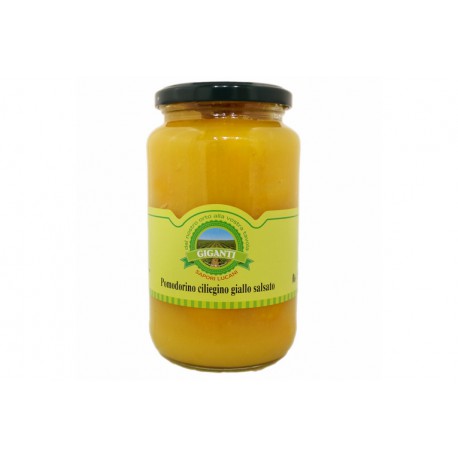 pomodorino ciliegino giallo salsato 520 gr